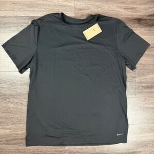 Nike Dri-Fit ADV Running Division Black Shirt Men's Large Breathable HV2004-010